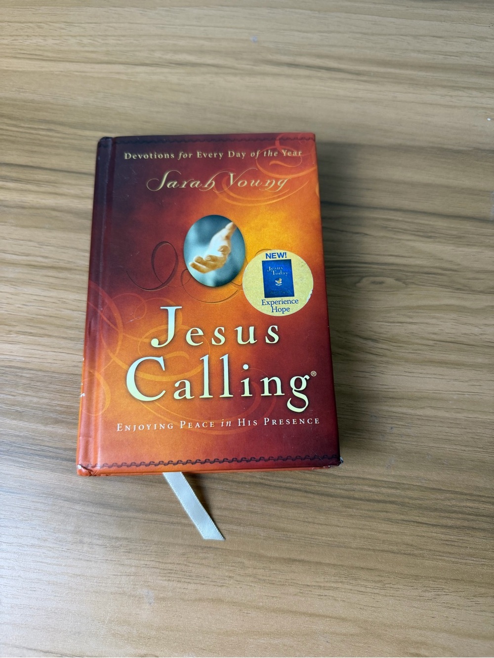 Jesus Calling Sarah Young Daily Devotional Hardcover Christian Inspiration